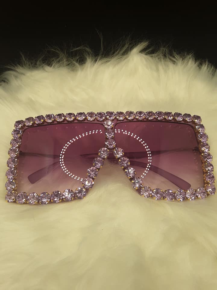 Rhinestone Fashion Sunglasses