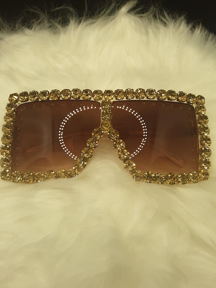 Rhinestone Fashion Sunglasses