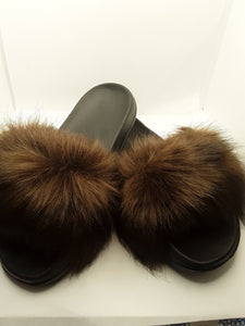 Faux Fur Slippers