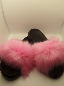 Faux Fur Slippers