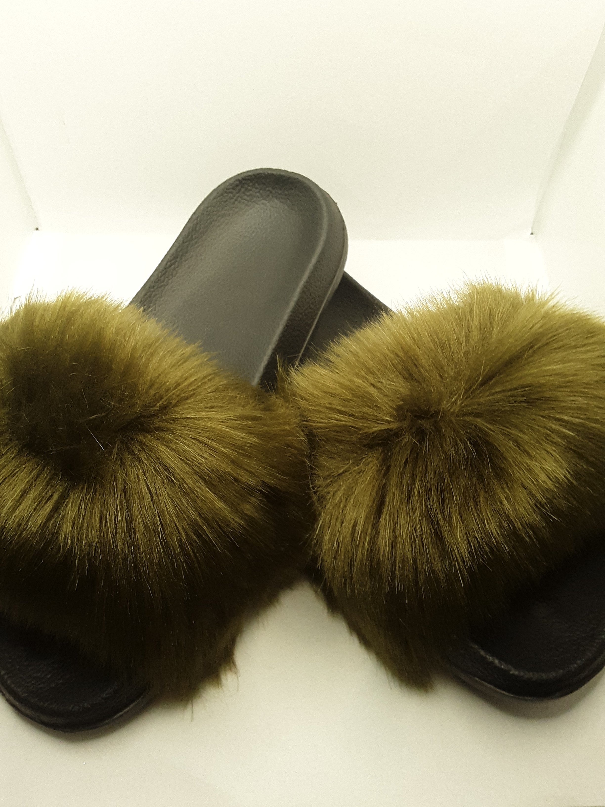 Faux Fur Slippers