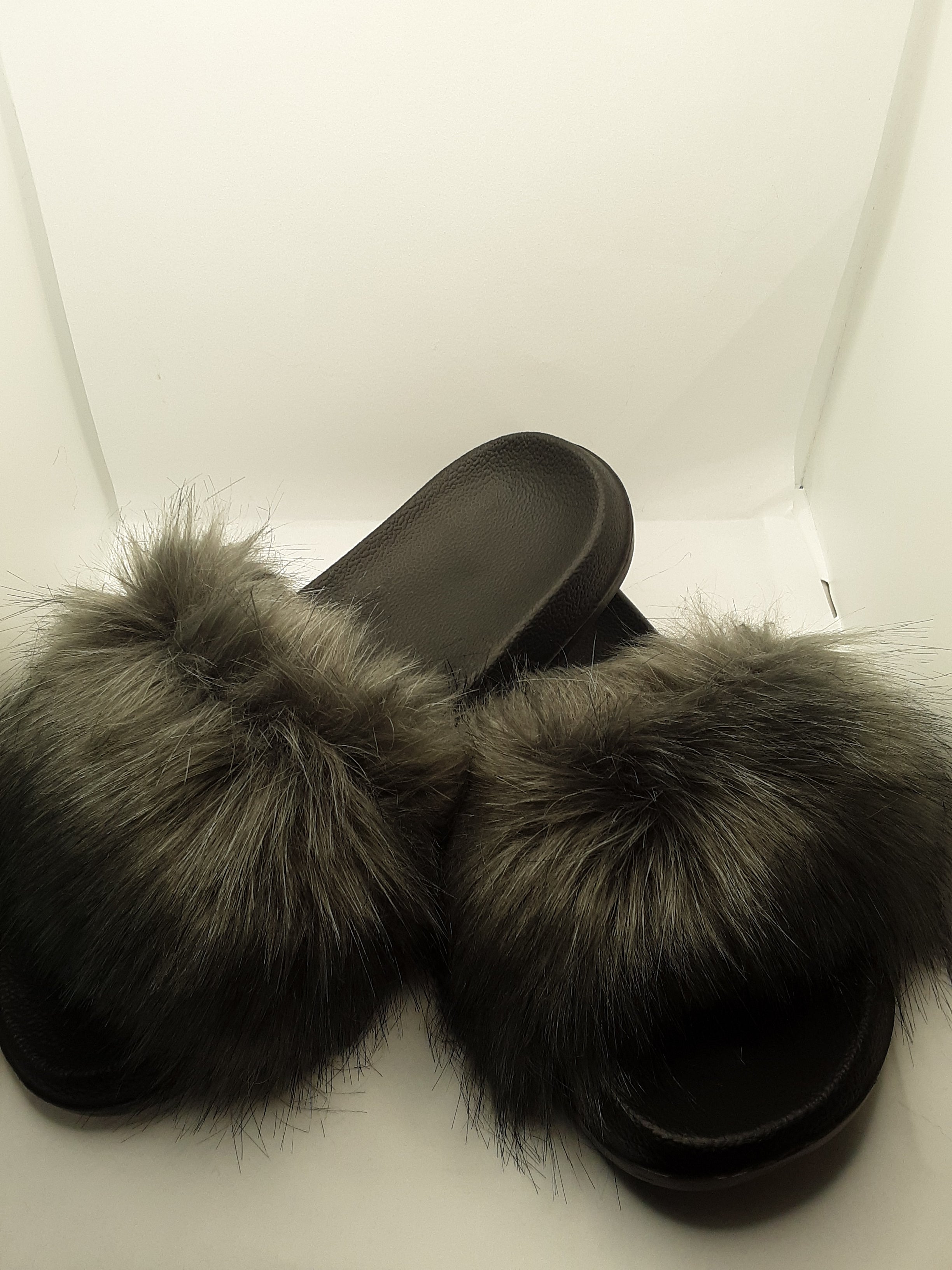 Faux Fur Slippers