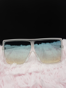 Square Frame Fashion Sunglasses