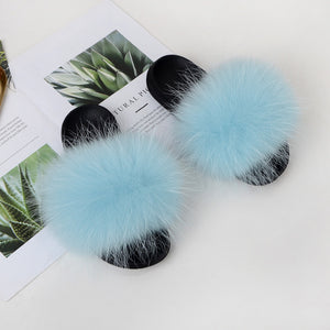 Faux Fur Slippers