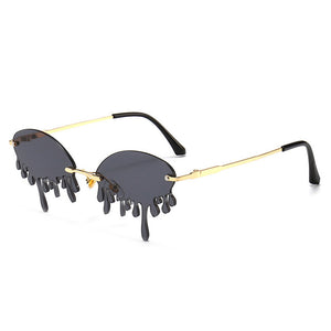 Unique Tears Shape Sunglasses