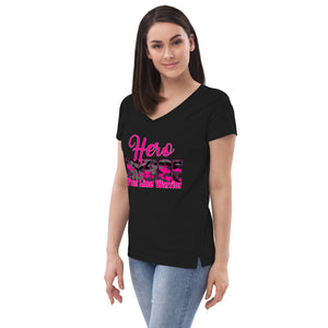 Nurse Women’s recycled v-neck t-shirt