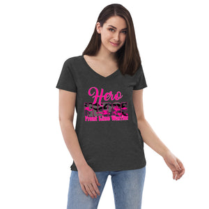 Nurse Women’s recycled v-neck t-shirt